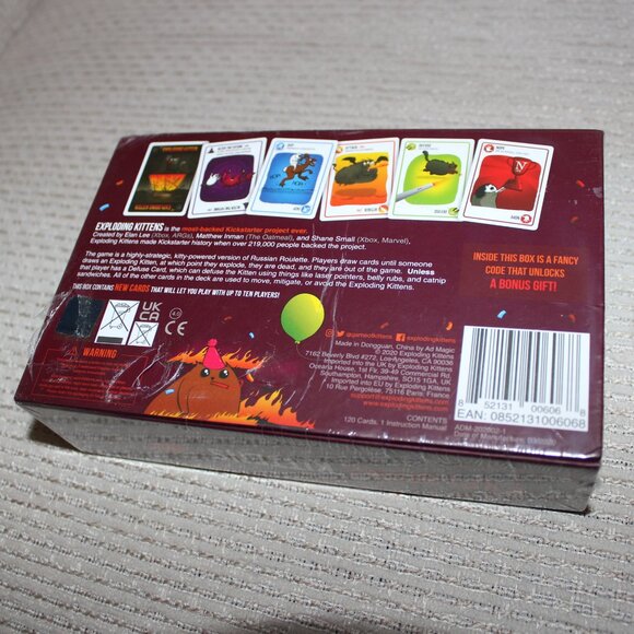 3/$55❤️sealed Exploding Kittens Party Pack Card Game 2-10 Players !! - Picture 9 of 10